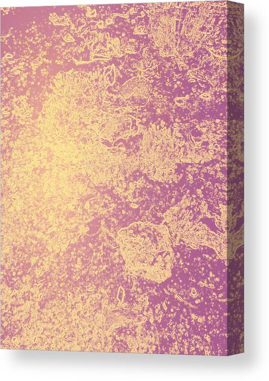 Abstract Canvas Print featuring the photograph Telephone Abstract 9 by Judy Kennedy