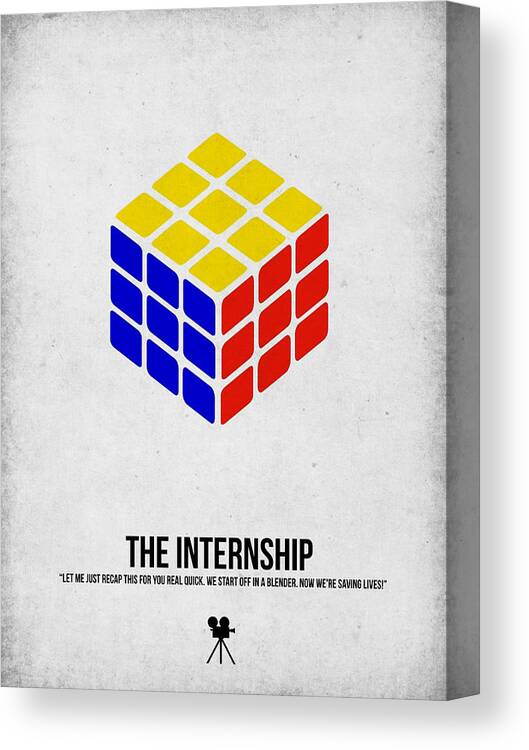 The Internship Canvas Print featuring the digital art The Internship by Naxart Studio