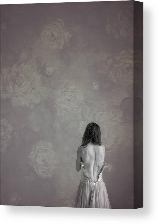 Dancer Canvas Print featuring the photograph The Shape Of My Back by Michael Groenewald
