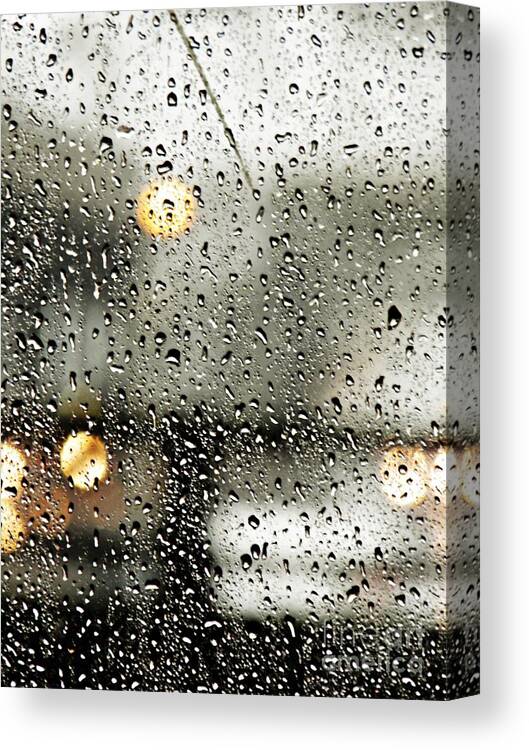 Window Canvas Print featuring the photograph Through a Glass Darkly by Sarah Loft