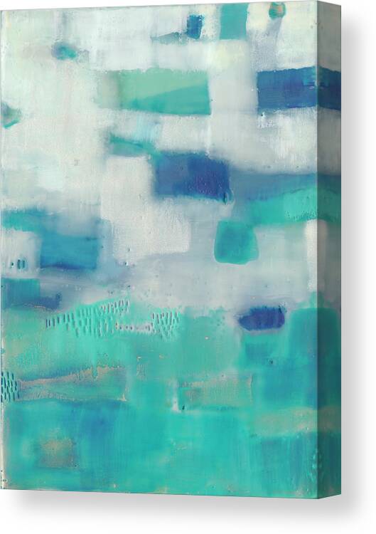 Abstract Canvas Print featuring the painting Tilde I by Sue Jachimiec
