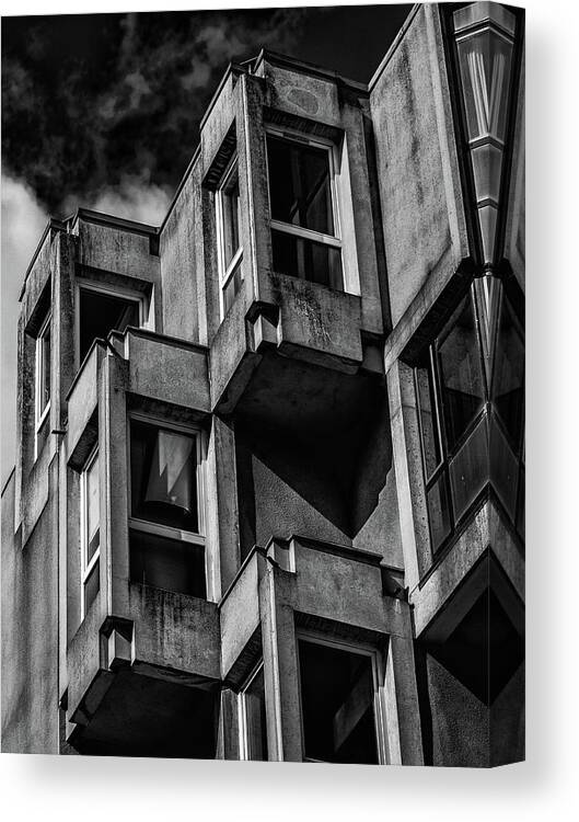 Architecture Canvas Print featuring the photograph Urban 07 by Jorg Becker