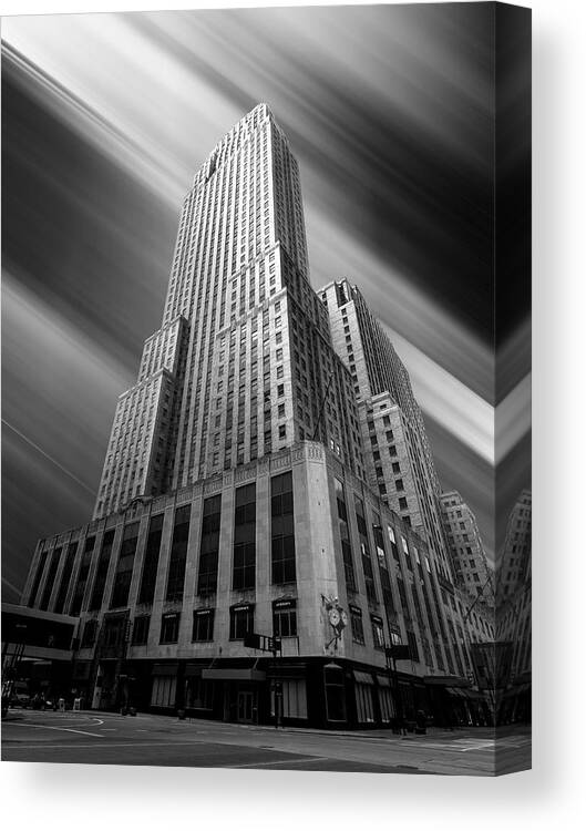 Carew Tower Canvas Print featuring the photograph Carew Tower #2 by Rob Amend
