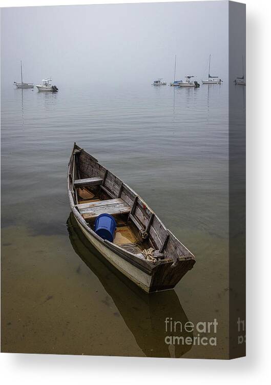 Dinghy Canvas Print featuring the photograph Dinghy #1 by Jim Gillen