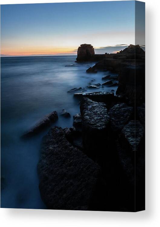 Portland Canvas Print featuring the photograph Pulpit rock at Portland Bill #10 by Ian Middleton