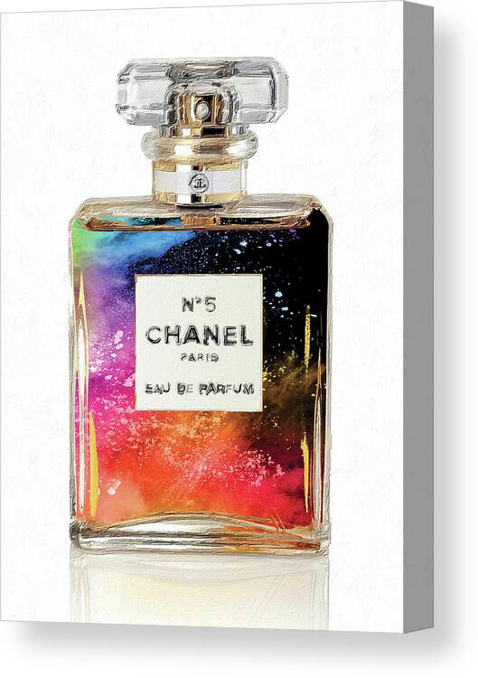 Chanel No. 5 Perfume Canvas Print