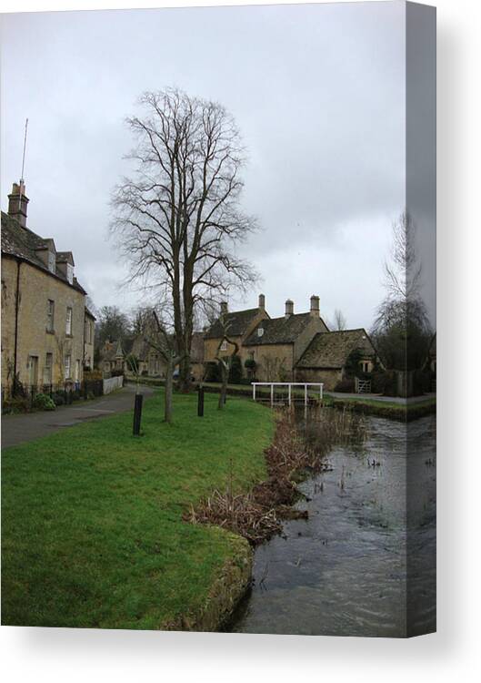 Cotswold Canvas Print featuring the photograph Cotswolds Village by Roxy Rich