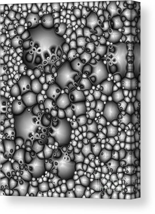 Cells Canvas Print featuring the digital art Creative Cells by Phil Perkins