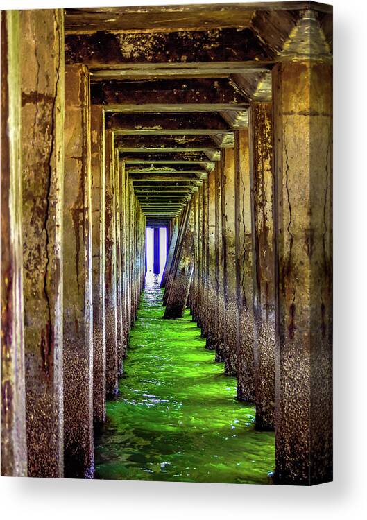 San Francisco Bay Canvas Print featuring the photograph Dock Of The Bay by Bill Gallagher