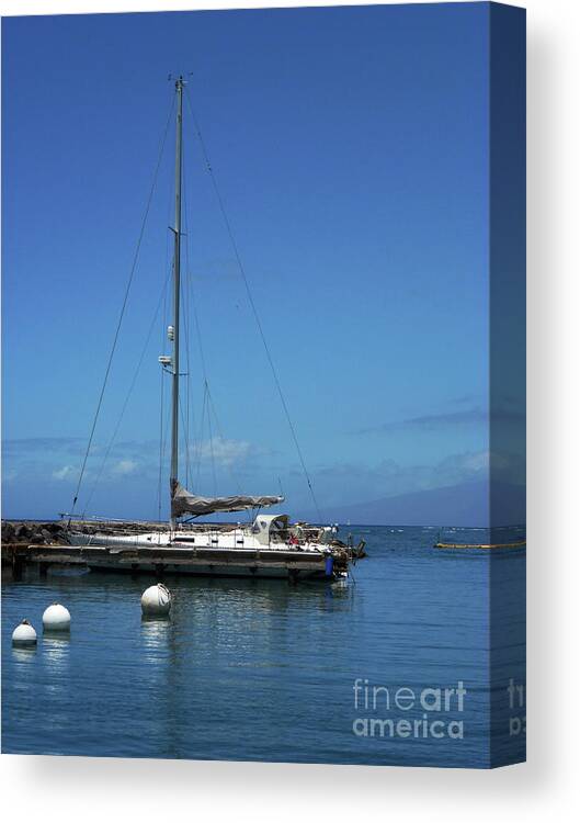 Photography Canvas Print featuring the photograph Lahaina, Maui 027 by Stephanie Gambini