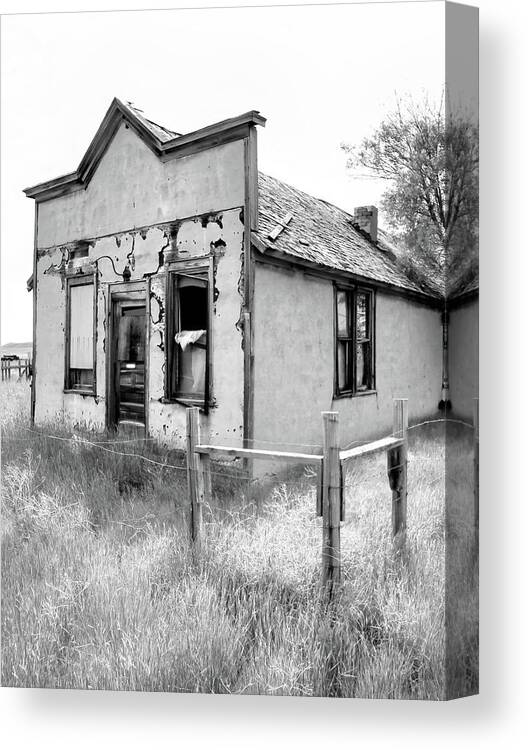 Store Canvas Print featuring the photograph Old Store Wyoming by Cathy Anderson