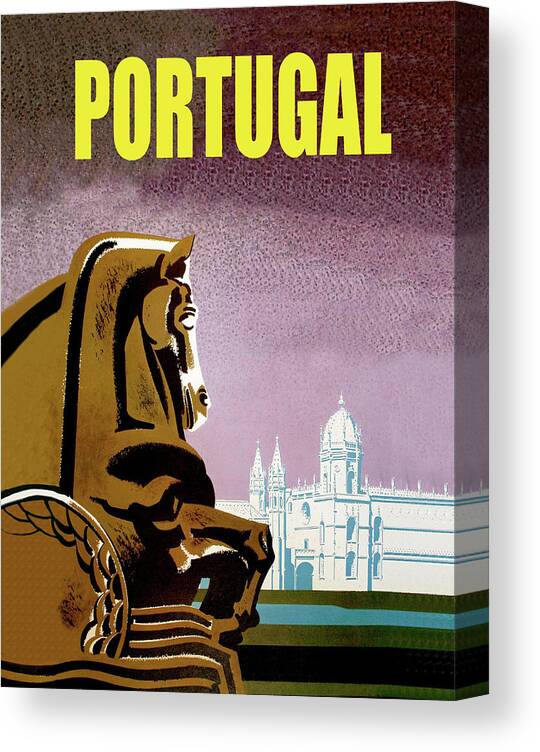 Portugal Canvas Print featuring the digital art Portugal by Long Shot