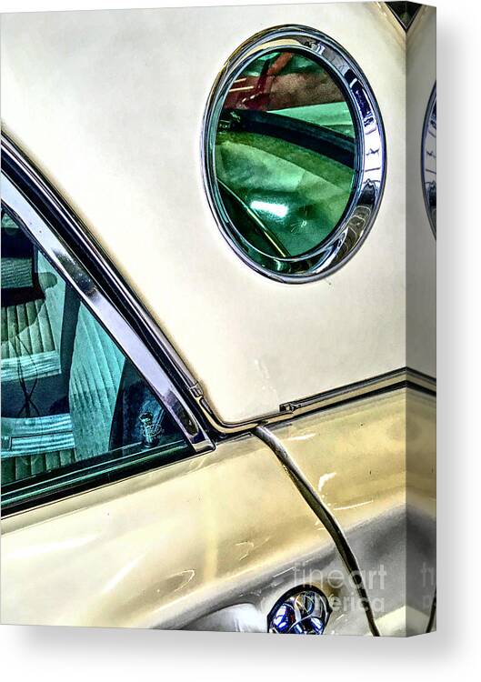 Ford Canvas Print featuring the digital art Side Window With Style by Phil Perkins