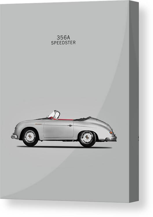 Porsche Speedster Canvas Print featuring the photograph The 356 Speedster by Mark Rogan