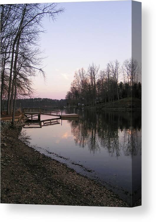  Canvas Print featuring the photograph Tranquility by Heather E Harman