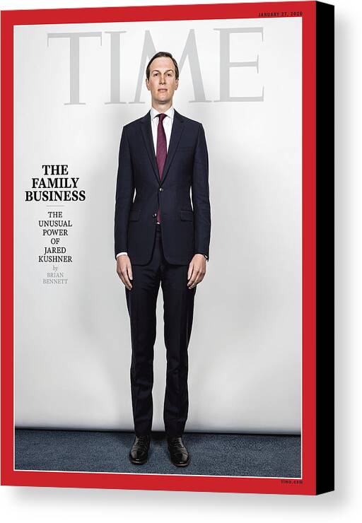Jared Kushner Canvas Print featuring the photograph The Family Business by Photograph by Stefan Ruiz for TIME