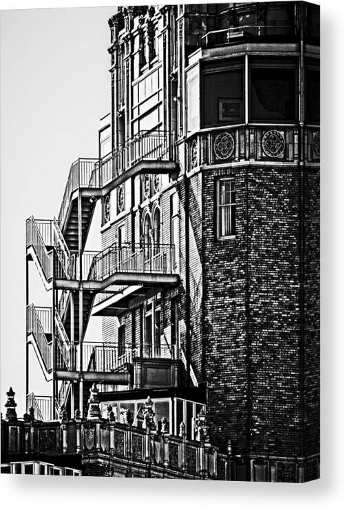 Stairs Canvas Print featuring the photograph Stairs by Mark Alder