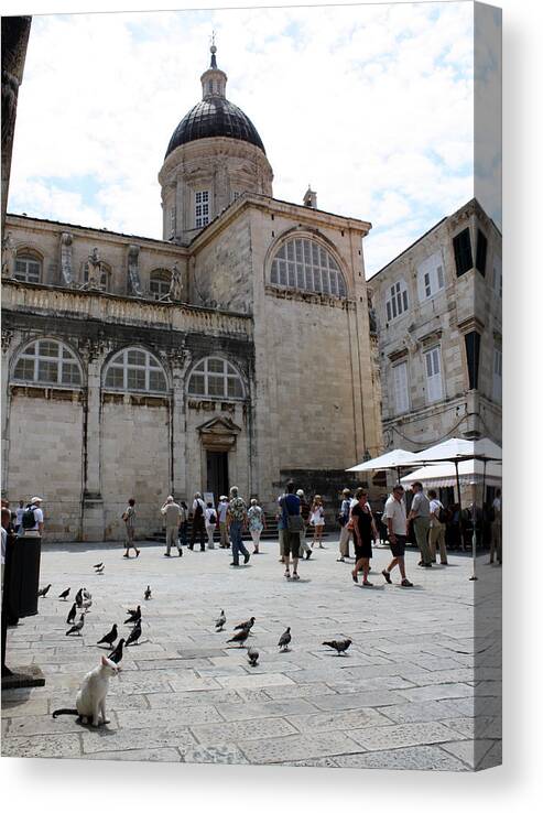 Dubrovnik Canvas Print featuring the photograph Assumption Of The Virgin by David Nicholls