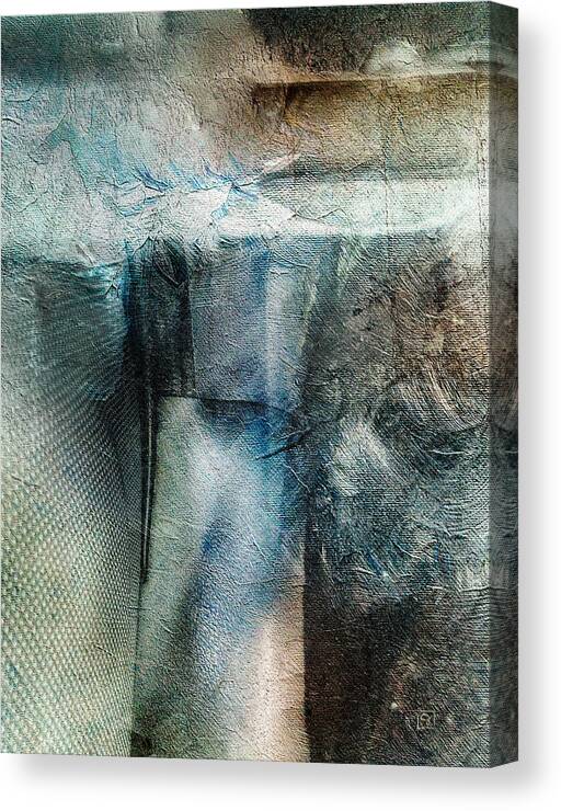 Bladed Truth Canvas Print featuring the digital art Bladed Truth by Jean Moore