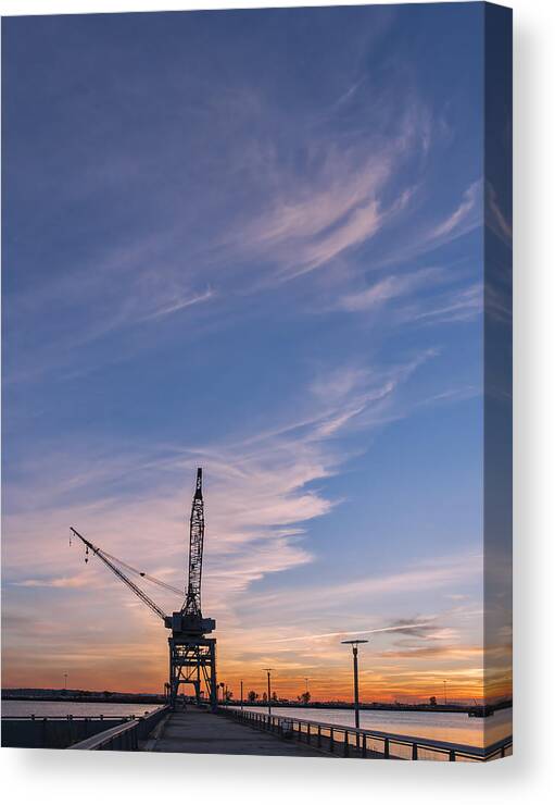 Brooklyn Canvas Print featuring the photograph Brooklyn NY Moment by Jean-Pierre Ducondi