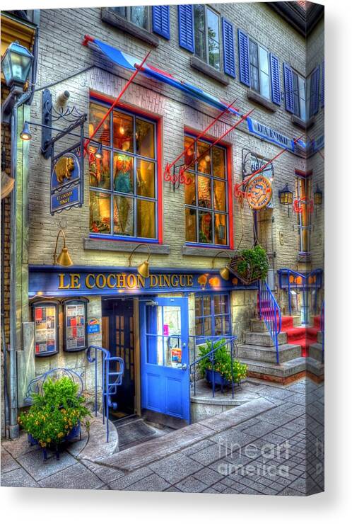 Quebec Canvas Print featuring the photograph Colors Of Quebec 3 by Mel Steinhauer