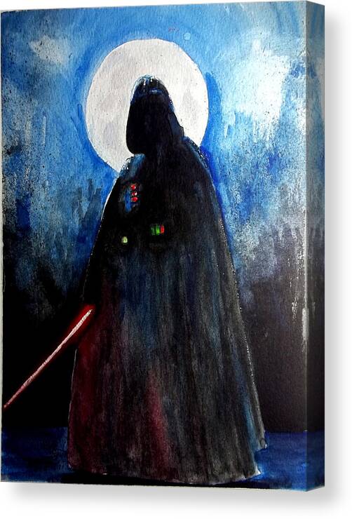 commando Neerwaarts Onderdrukken Darth Vader Silhouette Canvas Print / Canvas Art by Rob Spitz - Fine Art  America
