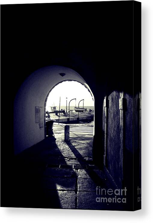 Doorway Canvas Print featuring the photograph Door by Nina Ficur Feenan