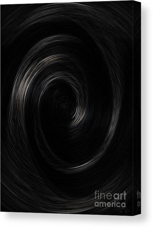 Digital Art Canvas Print featuring the digital art Enter the Deep by Patricia Kay