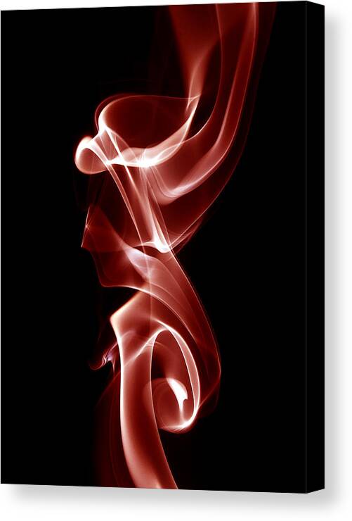 Abstract Canvas Print featuring the photograph Incendere - 8471 by Steve Somerville