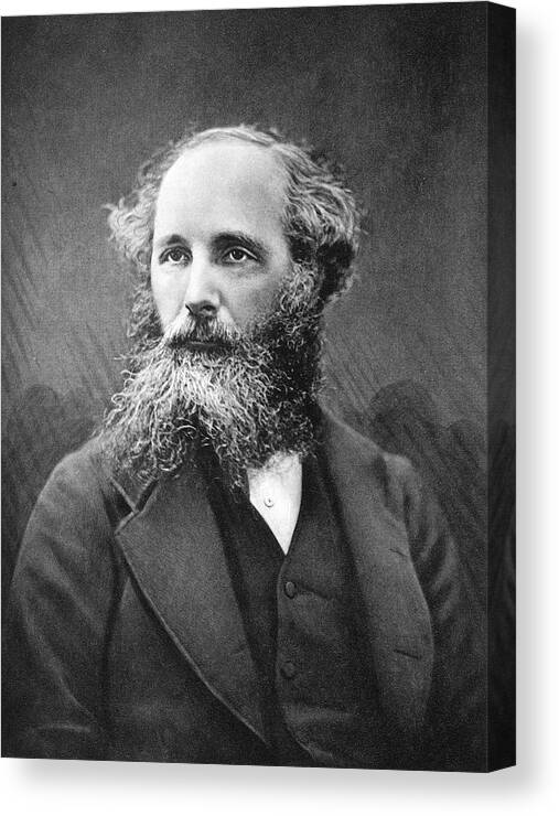 James Clerk Maxwell Canvas Print featuring the photograph James Clerk Maxwell by Science Photo Library