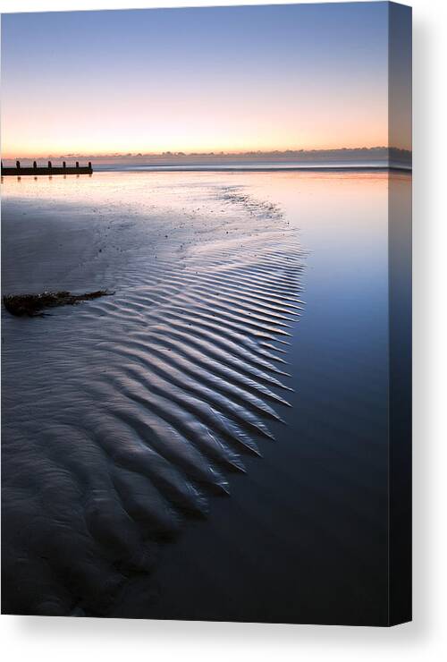 Beach Canvas Print featuring the photograph Morning by Matthew Gibson