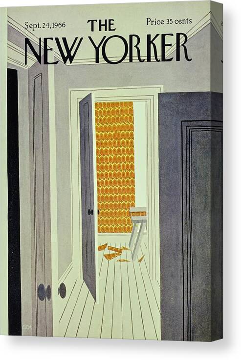 New Yorker September 24th 1966 Canvas Print / Canvas Art by Charles E ...