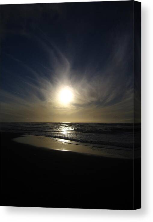 Sunset Canvas Print featuring the photograph Sunset Series No.4 by Ingrid Van Amsterdam