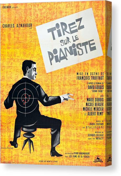 Shoot the Piano Player (Tirez Sur Le Pianiste) Movie Poster 1962