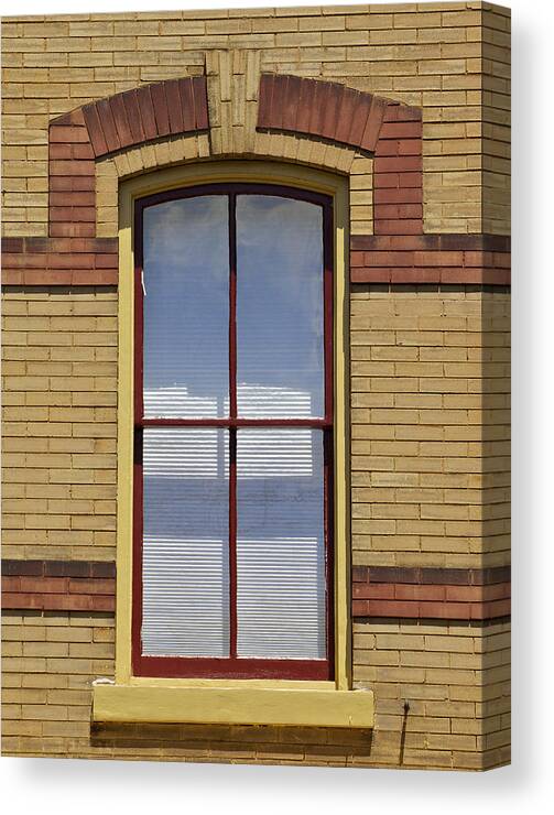 Architecture Canvas Print featuring the photograph Ornate Window by David Letts
