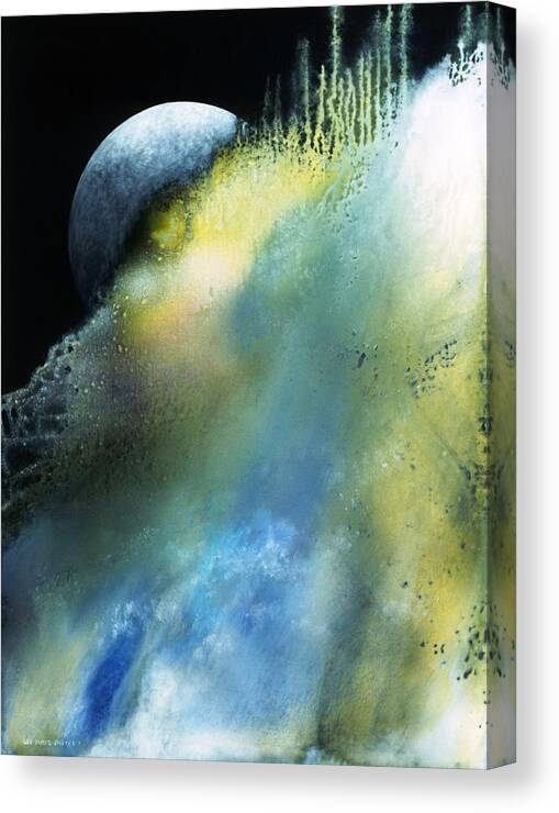 Spiritual Canvas Print featuring the painting Apollo by Lee Pantas