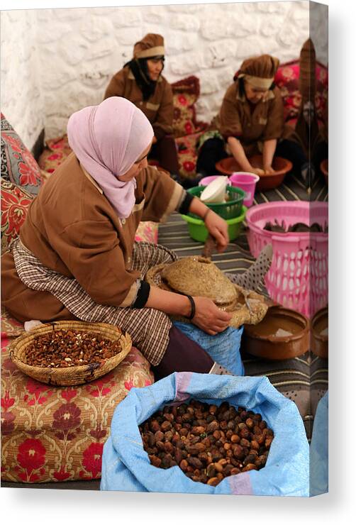 Argan Oil Canvas Print featuring the photograph Argan Oil 2 by Andrew Fare