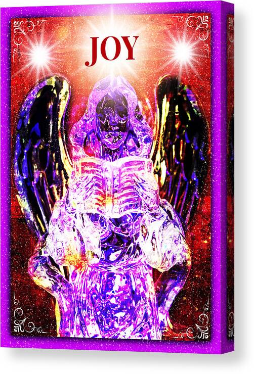 Christmas Canvas Print featuring the photograph Christmas Angels IV by Aurelio Zucco
