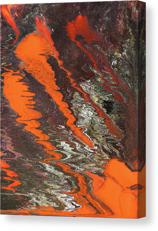 Fusionart Canvas Print featuring the painting Convey by Ralph White
