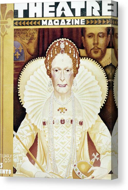 1931 Canvas Print featuring the photograph Elizabeth The Queen, 1931 by Granger