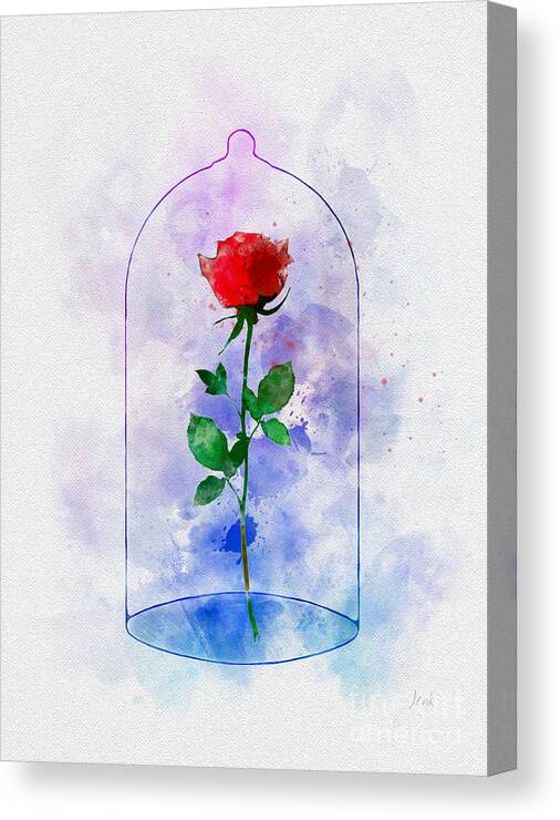 Enchanted Rose Canvas Print Canvas Art By My Inspiration