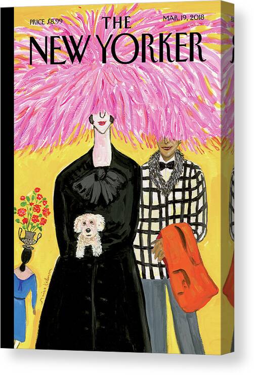 In Full Bloom Canvas Print featuring the painting In Full Bloom by Maira Kalman