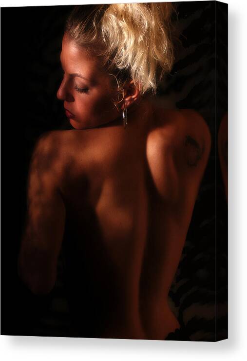 Clay Canvas Print featuring the photograph In The Shadows by Clayton Bruster