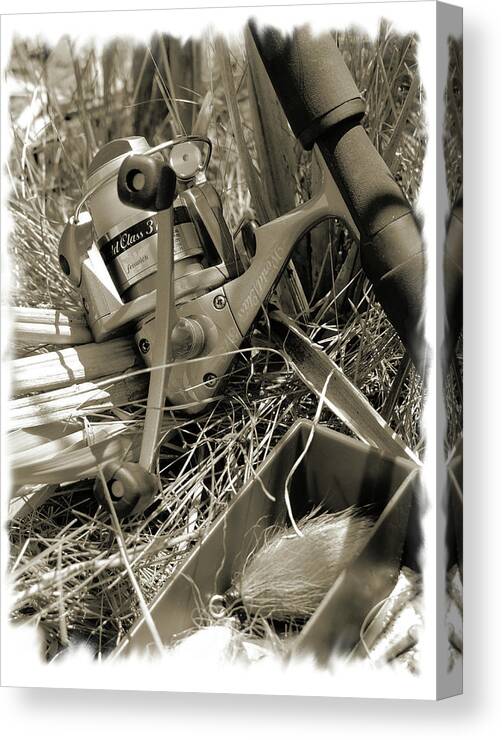 Fishing Canvas Print featuring the photograph My Fenwick by Scott Kingery