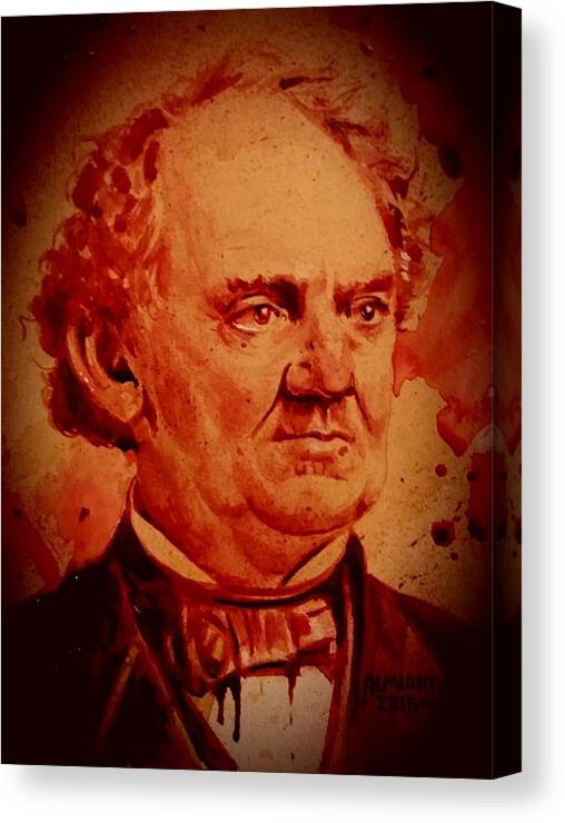 Pt Barnum Canvas Print featuring the painting Pt Barnum by Ryan Almighty