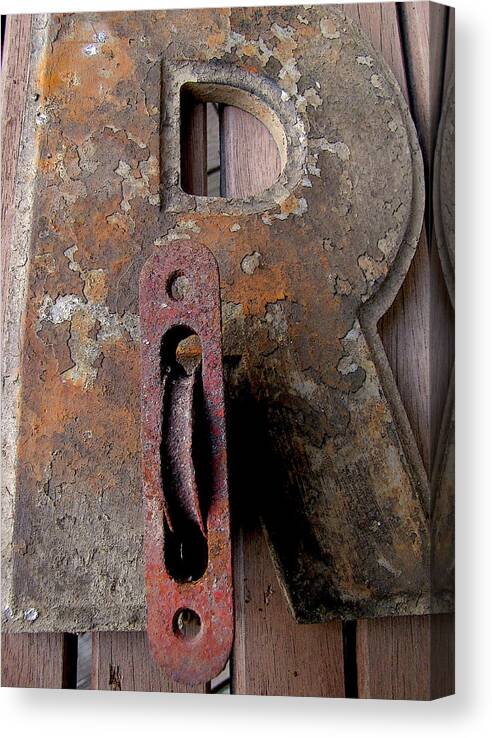 Rust Canvas Print featuring the photograph Repercussion by Char Szabo-Perricelli