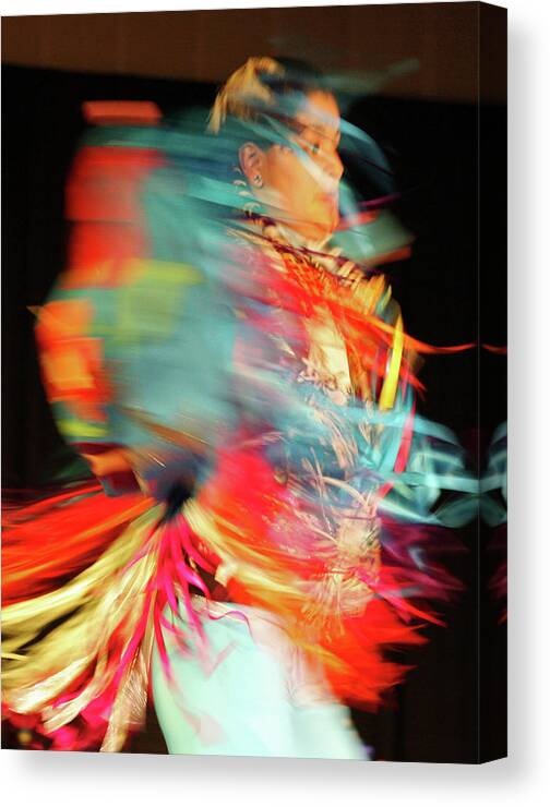 Indian Canvas Print featuring the photograph Rhythm Of Dance by Joy Tudor