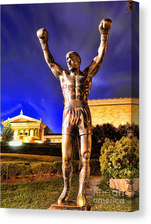 Rocky Canvas Print featuring the photograph Rocky by Paul Ward