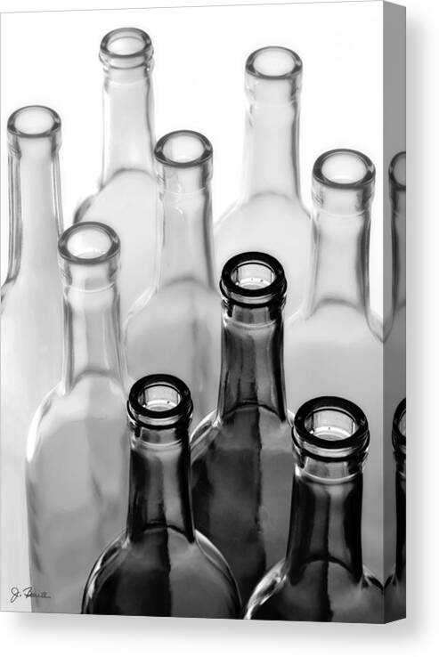 Bottles Canvas Print featuring the photograph Standouts by Joe Bonita