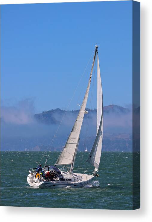 San Francisco Canvas Print featuring the photograph The Black Pearl by DUG Harpster